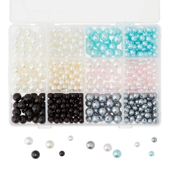 Pearl Crafting Beads Box by Bead Landing™ Michaels1